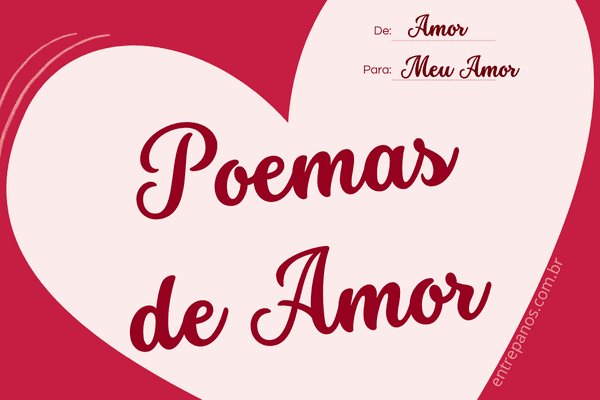 Poemas de amor - Representação artística