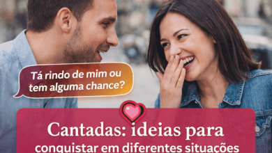 Cantadas para conquistar em diferentes situações